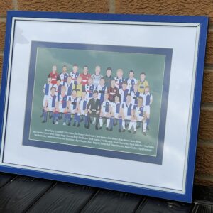 Blackburn Rovers Legends Framed Print – A Timeless Tribute to Ewood Heroes