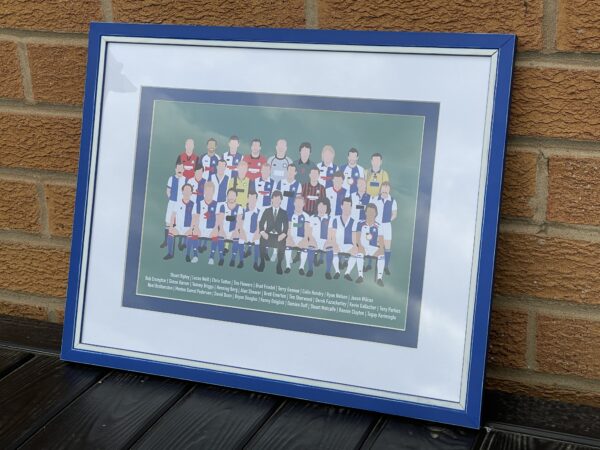 Blackburn Rovers Legends Framed Print – A Timeless Tribute to Ewood Heroes
