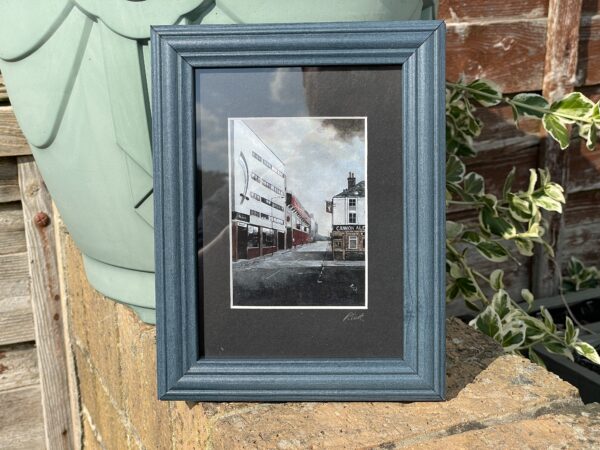 View of Bramall Lane, Framed to Perfection: Featuring The Cricketers Arms